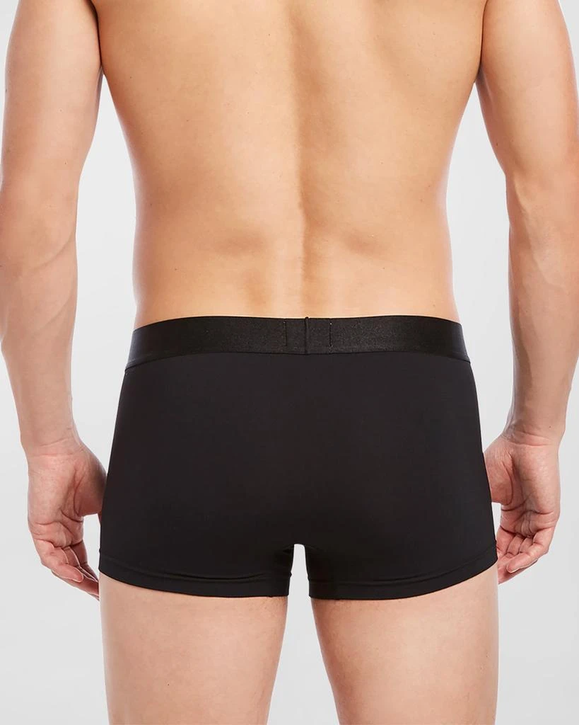 2Xist Men's Solid No-Show Boxer Trunks 4