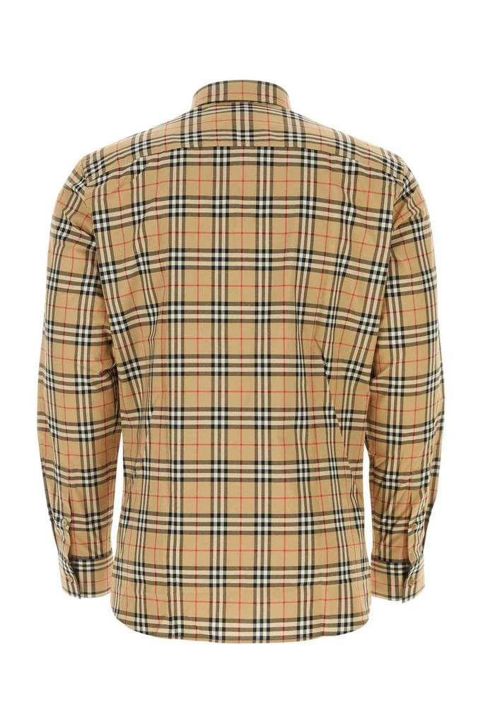 Burberry Burberry Long Sleeved Checked Buttoned Shirt 2