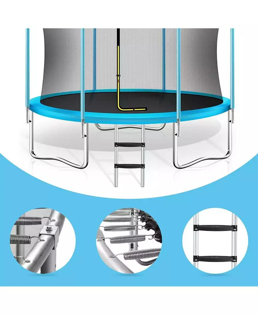 Streamdale Furniture Streamdale Kids
8FT Trampoline with Safety Enclosure
Basketball Hoop 8