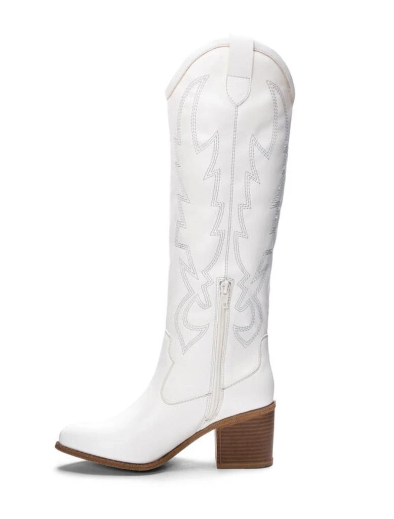 Chinese Laundry Upwind Western Boot In White 2