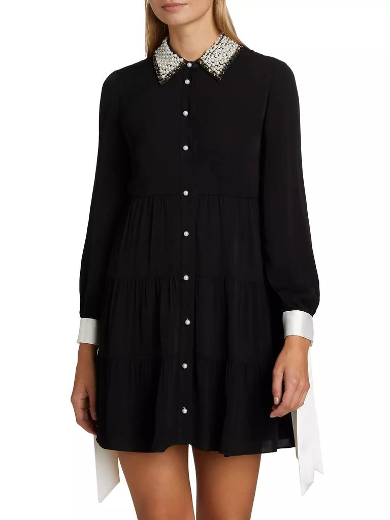 Alice + Olivia Meeko Embellished Minidress 3