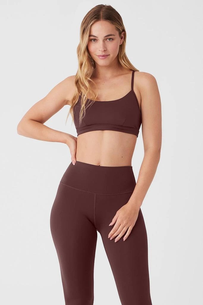 Alo Airlift Intrigue Bra - Cherry Cola 1