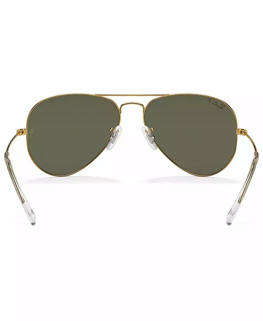 Ray-Ban Unisex Polarized Sunglasses, RB3025 AVIATOR CLASSIC 5