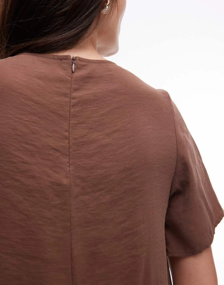 Shop ASOS DESIGN modal trapeze t shirt dress in brown on Sale at BeyondStyle Get 20% Off ASOS DESIGN modal trapeze t shirt dress in brown with Limited-Time Flash Deals, Exclusive Shop ASOS DESIGN modal trapeze t shirt dress in brown on Sale at BeyondStyle Get 20% Off ASOS DESIGN modal trapeze t shirt dress in brown with Limited-Time Flash Deals, Exclusive