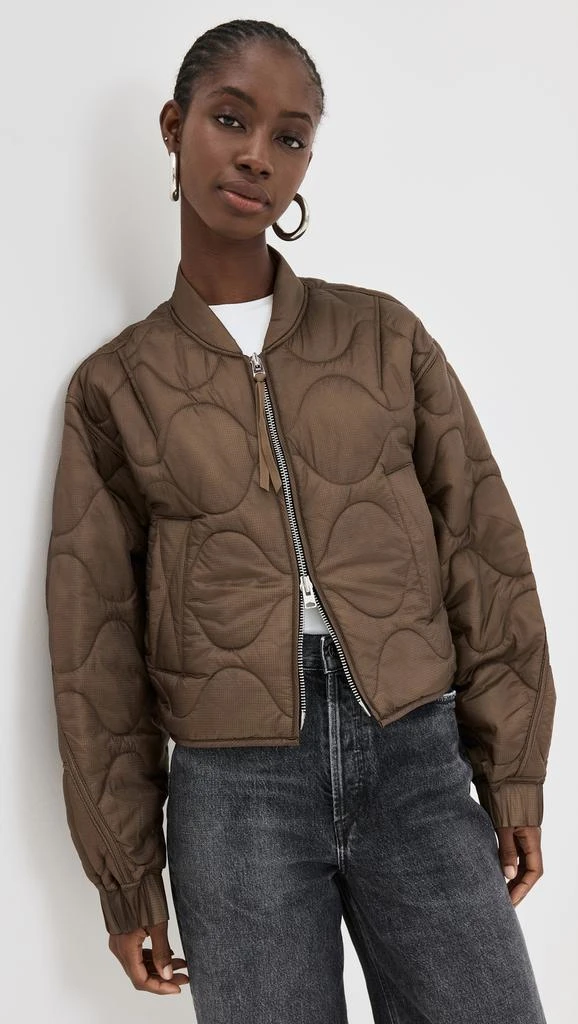 AGOLDE Shoreditch Ski Club Iona Quilted Jacket 1