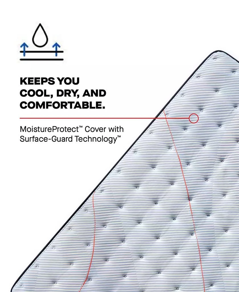 Sealy Posturepedic Seafield 14" Soft Euro Pillowtop Mattress - 8