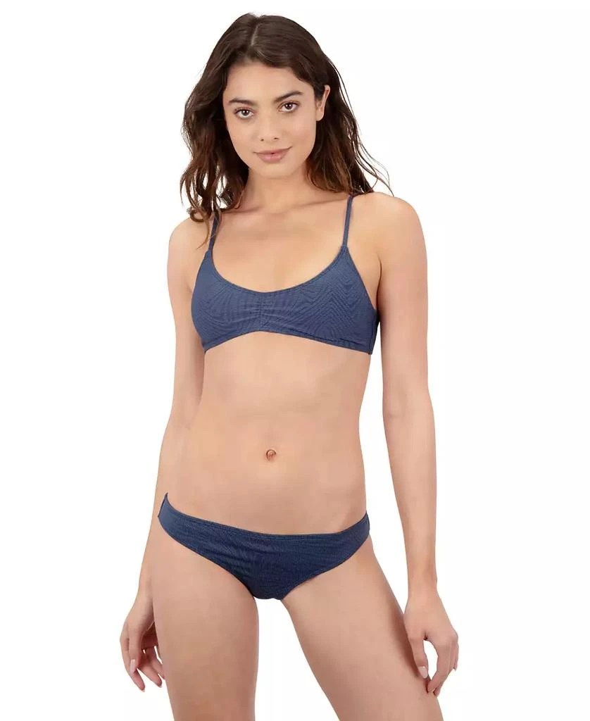 Hurley Women
s New Wave Scrunch Swim Bottoms 2