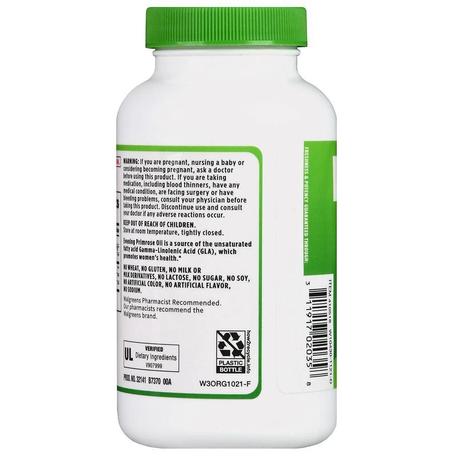 Walgreens Rapid Release Evening Primrose 1000 mg Softgels 4