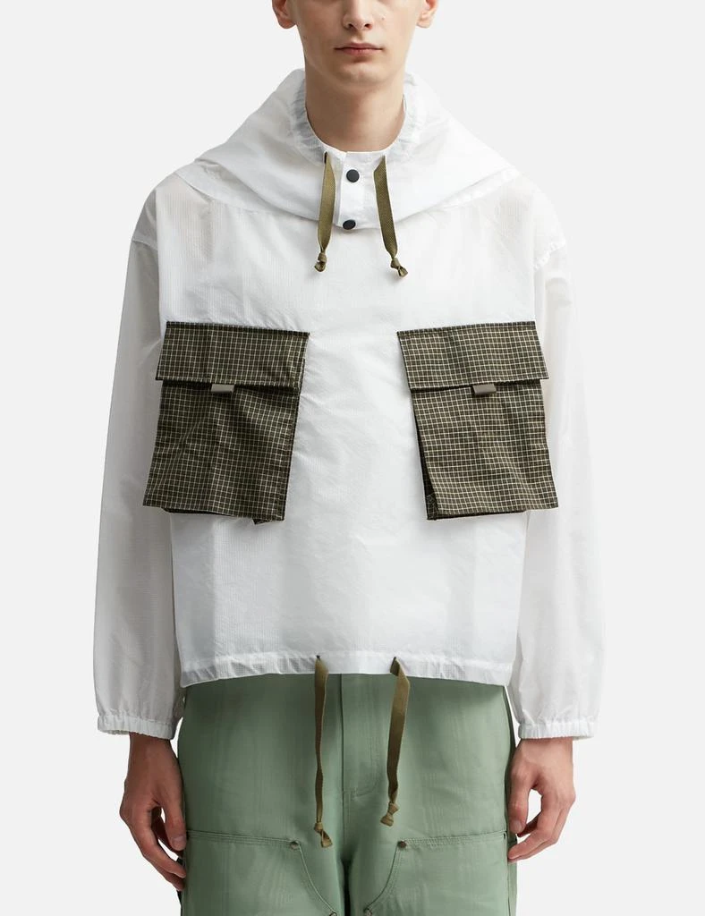 Brain Dead Translucent Military Smock Jacket 3