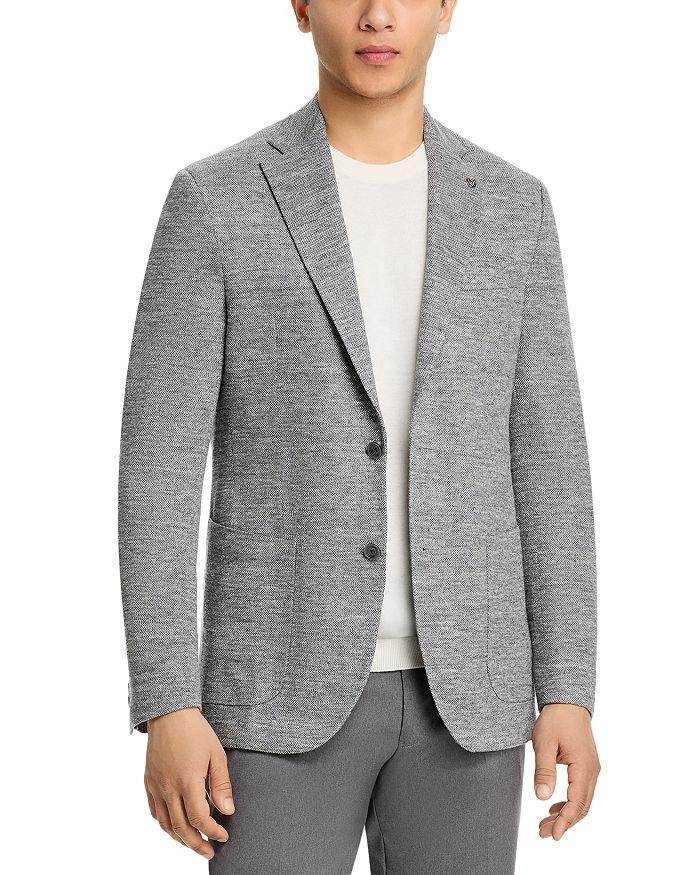 Jack Victor Mélange Linen Blend Jersey Regular Fit Soft Sport Coat
