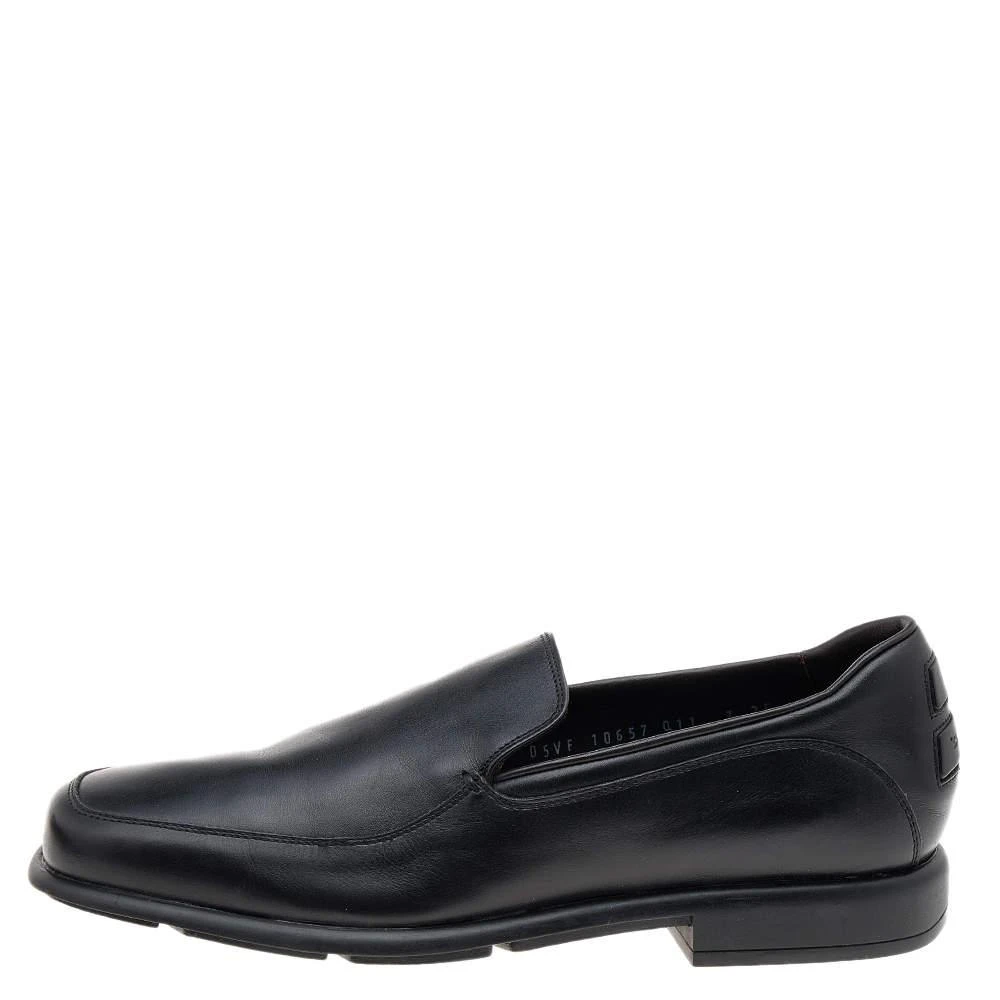 Salvatore Ferragamo Salvatore Ferragamo Black Leather Slip On Penny Loafers Size 41 2