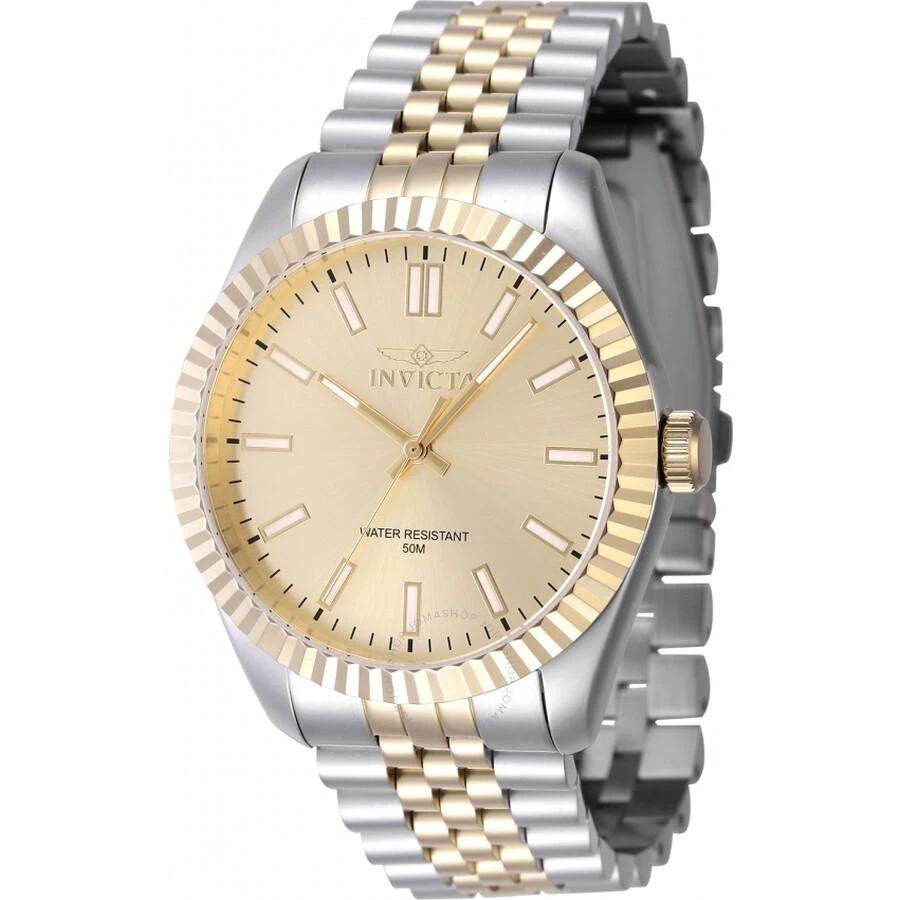 Invicta Specialty Quartz Gold Dial Men's Watch 47487 1