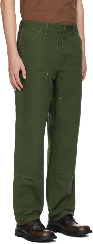 Carhartt WIP Green Double Knee Cargo Pants 2