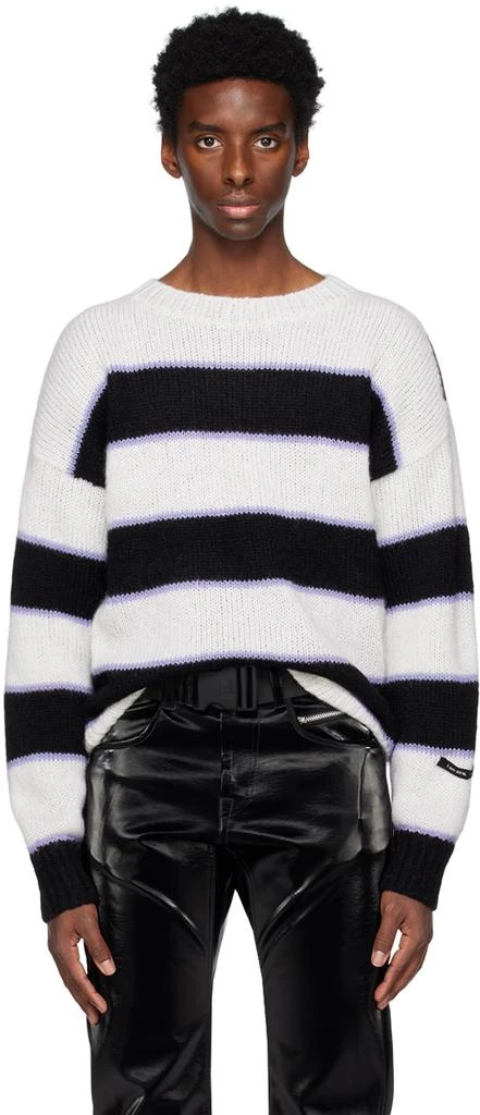 99% IS White & Black 'N' Sweater 1