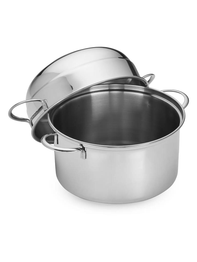 Demeyere Resto 3.2 Quart Stainless Steel Mussel Pot