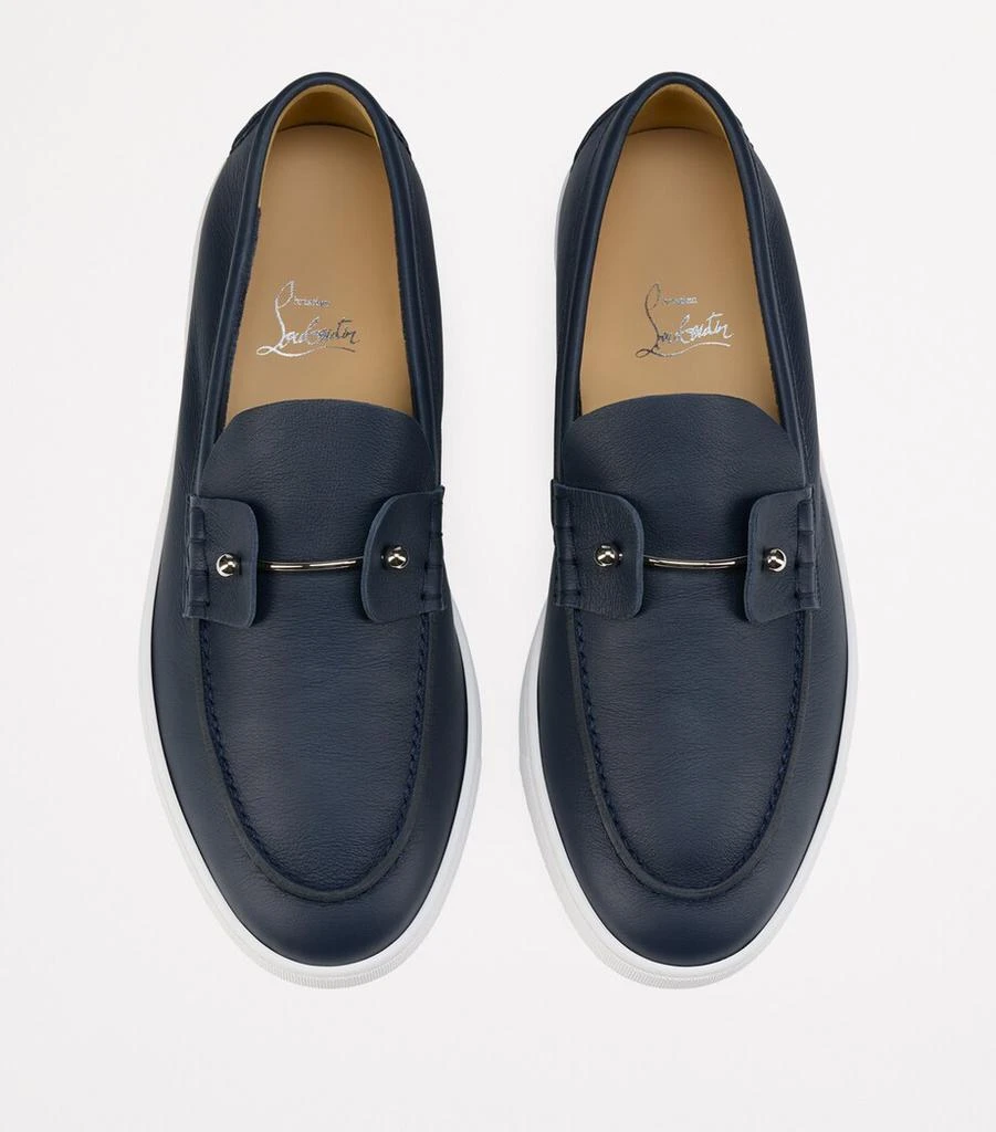 Christian Louboutin Chambeliboat Calf Leather Boat Shoes 3