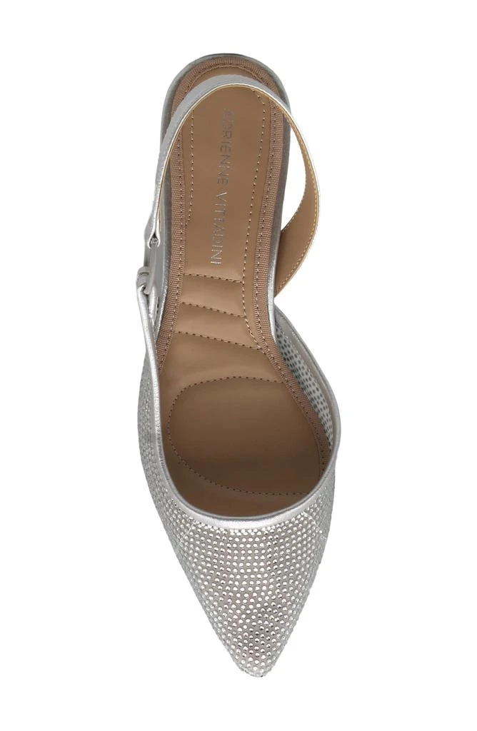 Adrienne Vittadini Snipe Slingback Rhinestone Pump 4