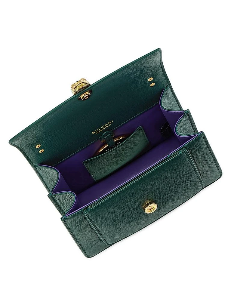 BVLGARI Serpenti Maxi Chain Leather Shoulder Bag 3