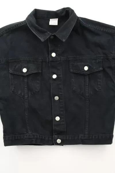 Urban Outfitters Vintage BONGO Black Denim Jacket 4