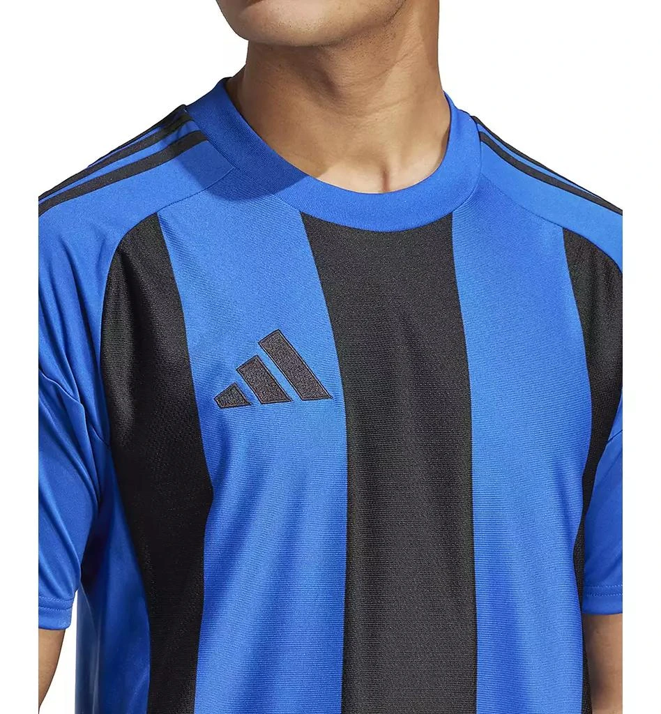 Adidas Men's Stripe Logo Jersey T-Shirt 6