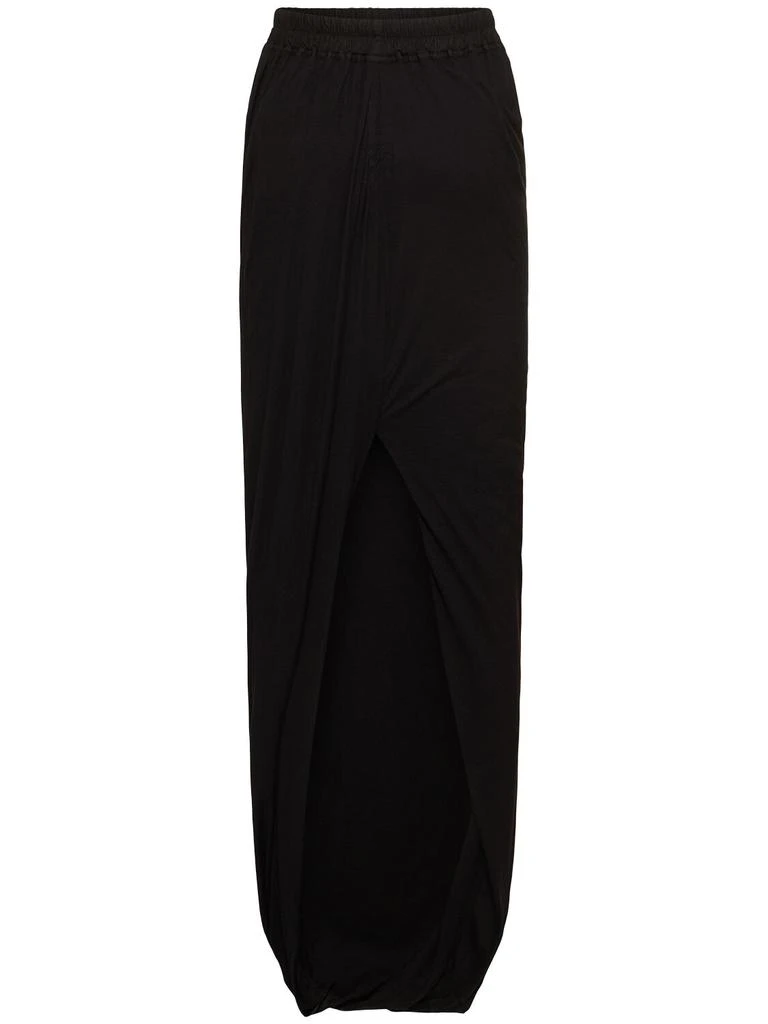 Rick Owens Pillar Cotton Long Skirt 3