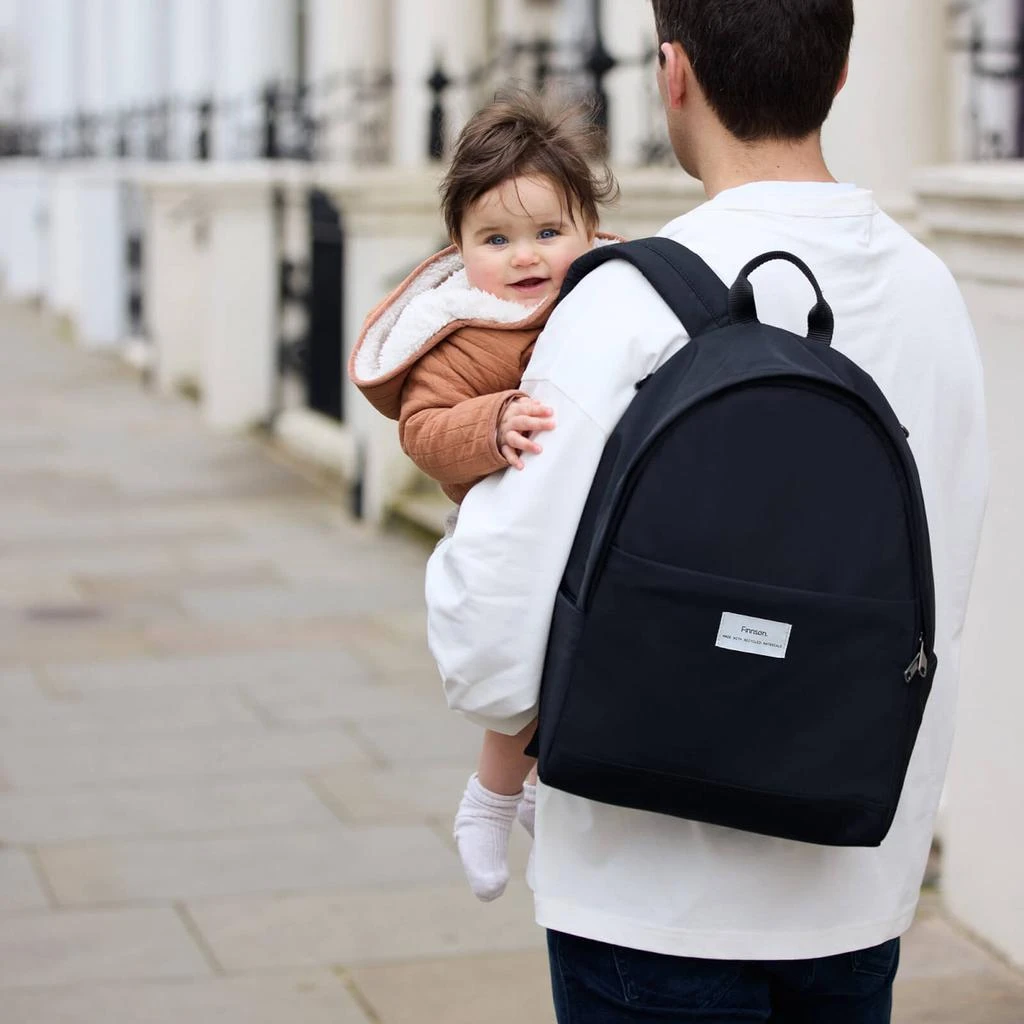 Finnson Finnson Inge Eco Changing Backpack - Black 2