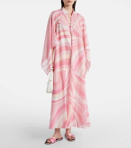 Pucci Iride cotton kaftan 2