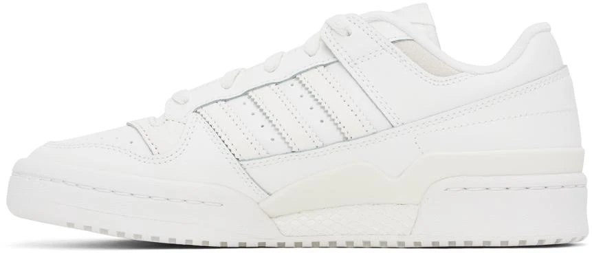 Adidas White Forum Low CL Sneakers 3