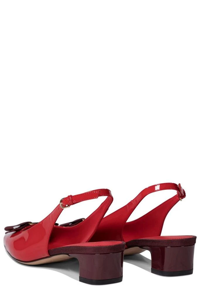 Salvatore Ferragamo Ferragamo Iconic Bow Slingback Pumps 4
