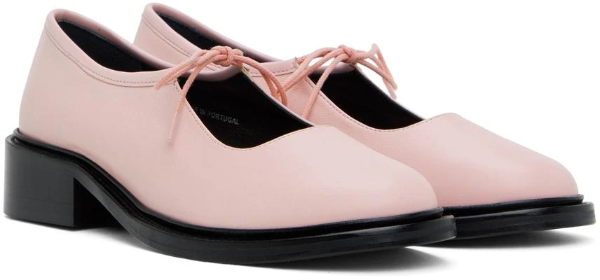 Nicole Saldaña SSENSE Exclusive Pink Fabiana Loafers 4