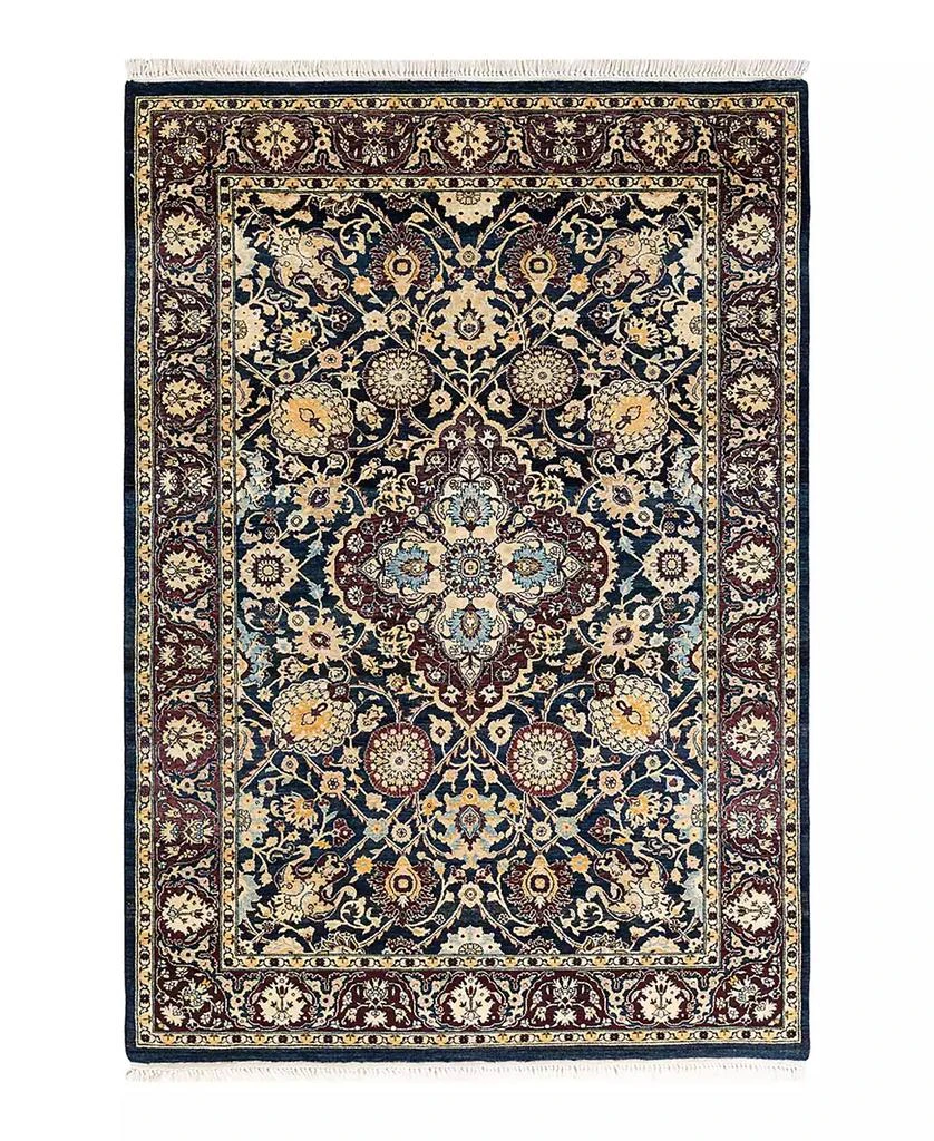 ADORN HAND WOVEN RUGS Mogul M1256 4' 2" x 6' 1" Area Rug