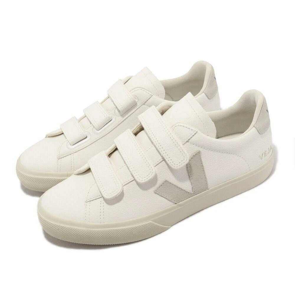 Veja Veja Recife Logo RC0502919B Sneaker Mens Extra White Leather Low Top Skate Shoes 1