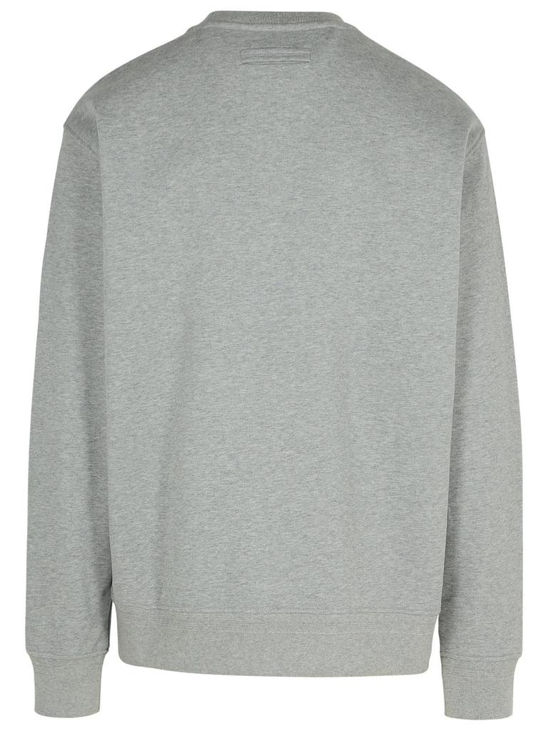 Zegna Zegna Logo Detailed Crewneck Sweatshirt