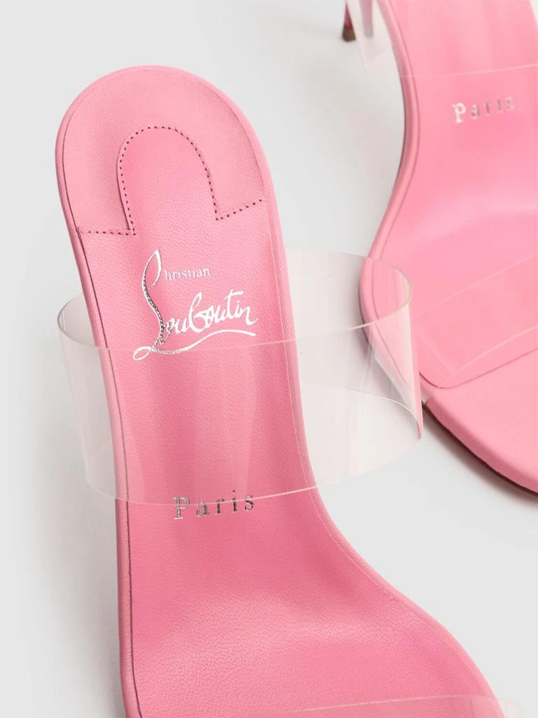 Christian Louboutin 85mm Just Nothing Pvc Mule Sandals 4