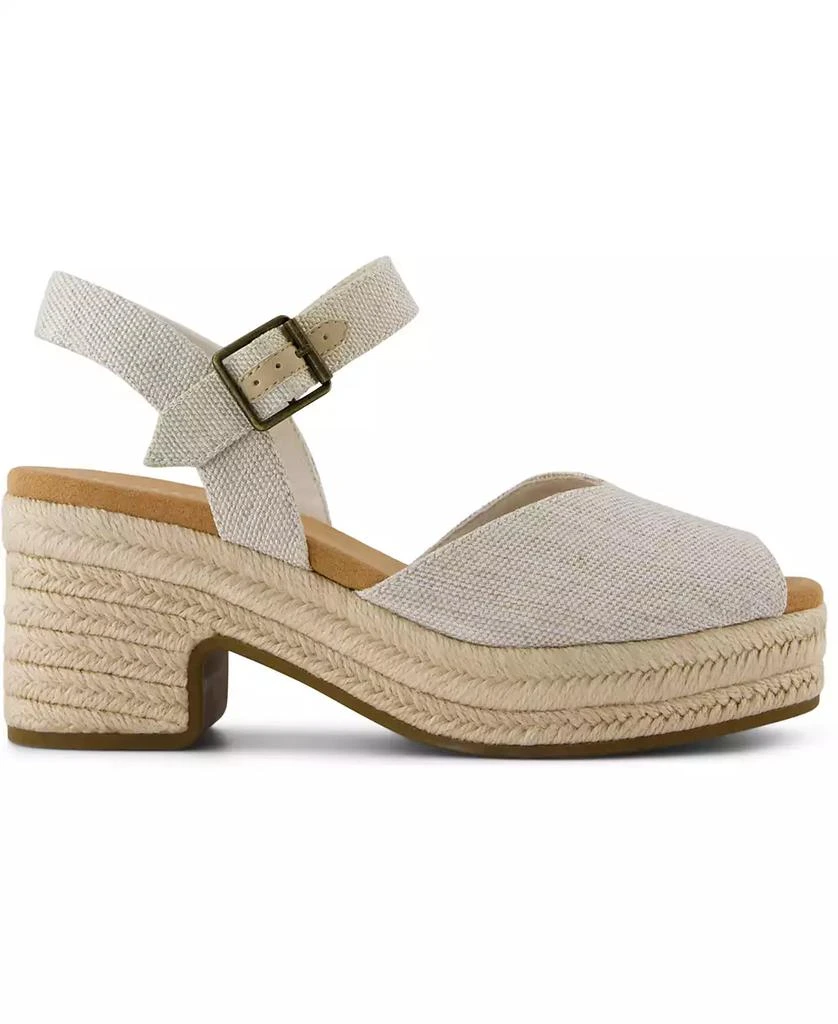 TOMS Women's Isla Peep Toe Sandals 2