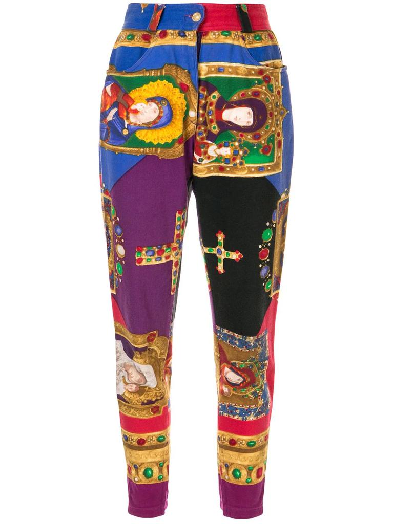 Versace Pre-Owned Medusa trousers - women