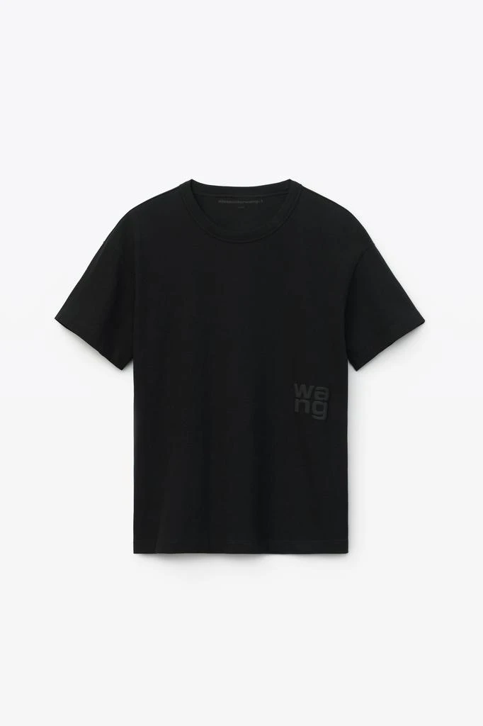 Alexander Wang PUFF LOGO TEE IN COTTON JERSEY 3