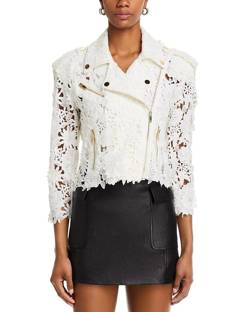 Generation Love Crawford 3D Lace Moto Jacket 3