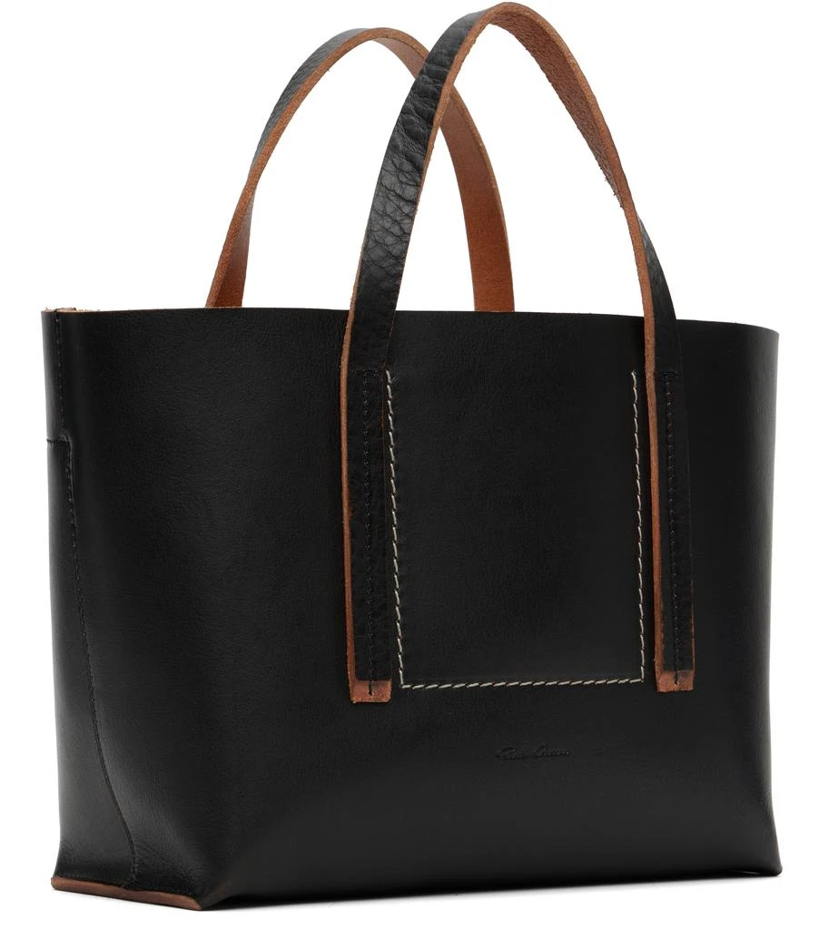 Rick Owens Black Concordians Mini Shopper Tote 2