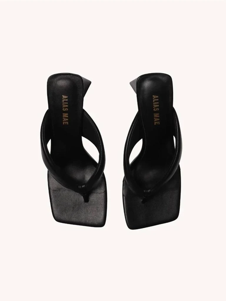 Alias Mae Ringo Shoes In Black Leather 2