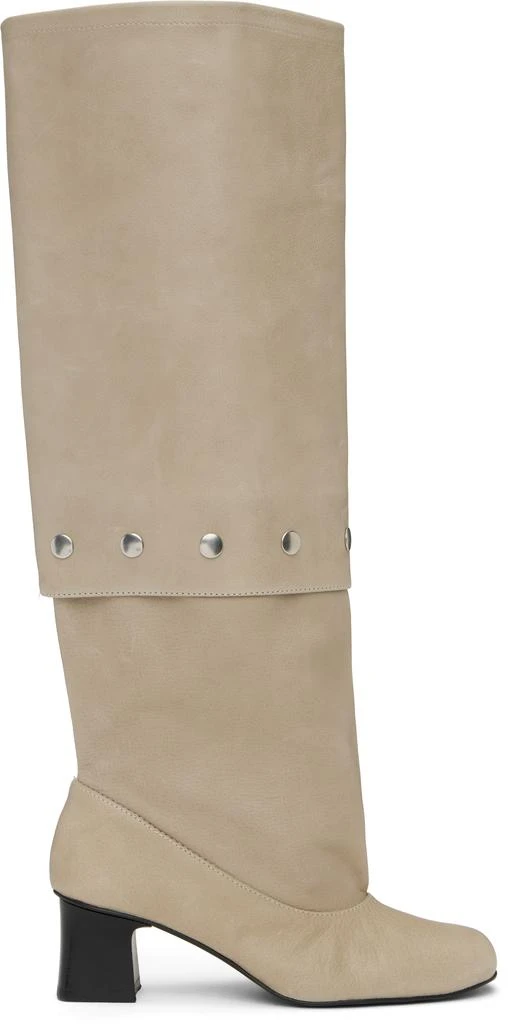 Paloma Wool Gray Jolie Snaps Boots 1
