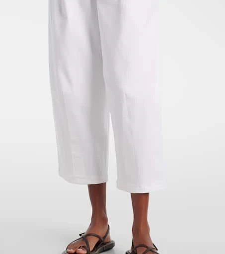 Max Mara Mina cotton-blend wide-leg pants 5