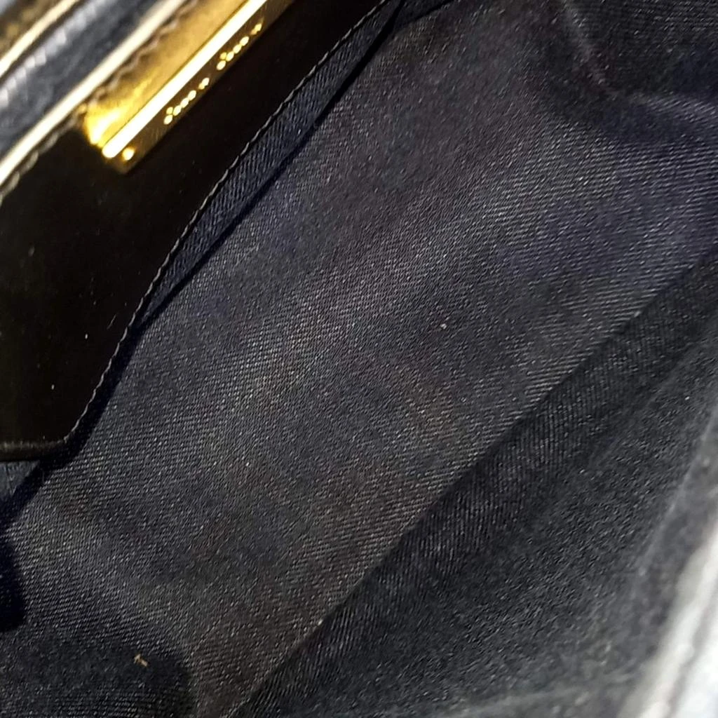 Miu Miu Miu Miu Blue Denim Denim Shoulder  Bag 6