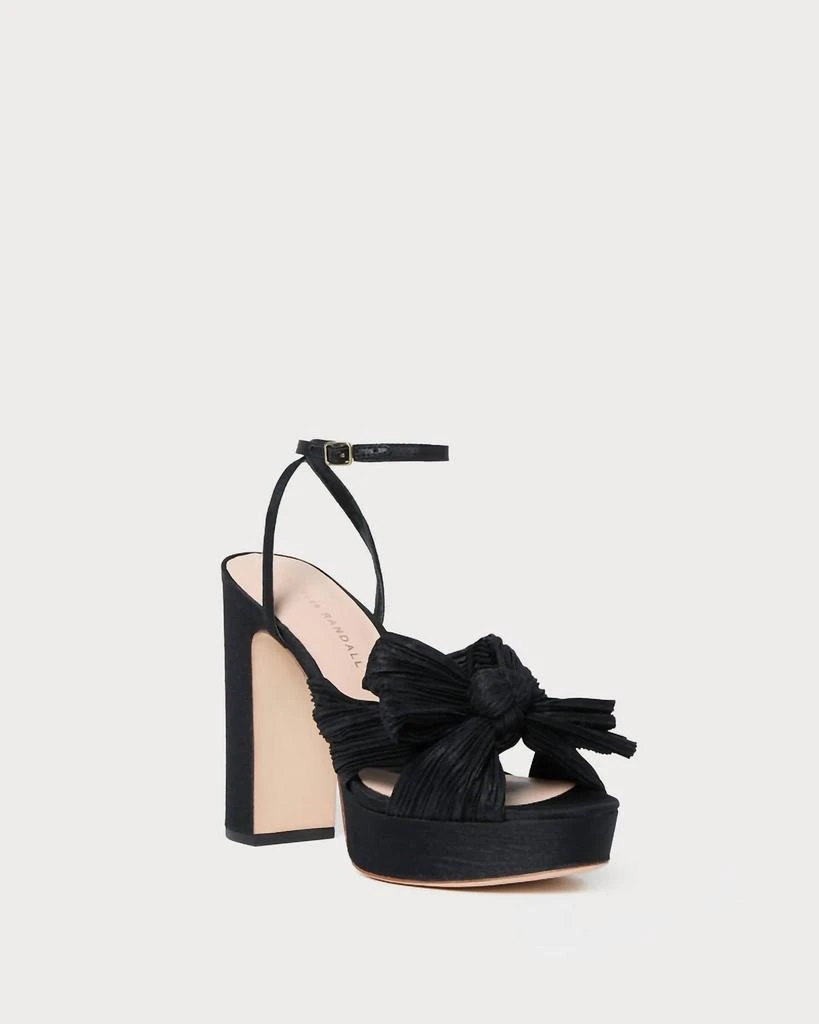Loeffler Randall Loeffler Randall - Women's Natalia Pleated Platform Sandal 3