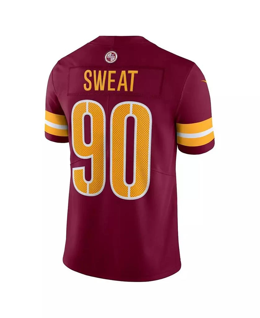 NIKE Men's Montez Sweat Burgundy Washington Commanders Vapor Limited Jersey 2