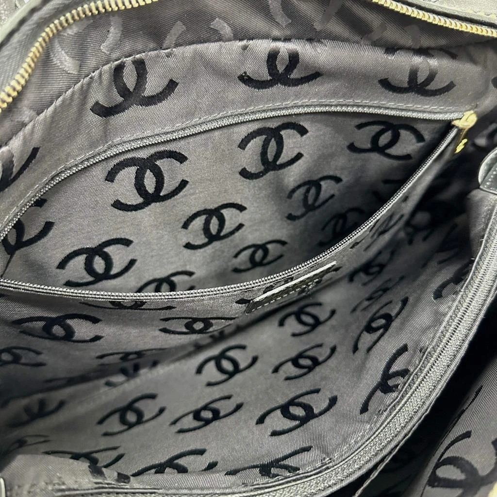 Chanel Chanel Black Cc Mark Vintage Hand Bag 7