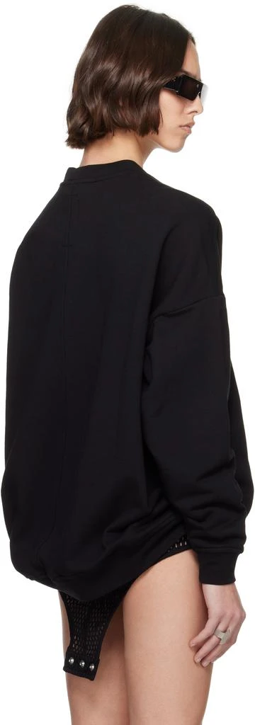 Rick Owens Black Champion Edition Jumbo Sweatshirt 3