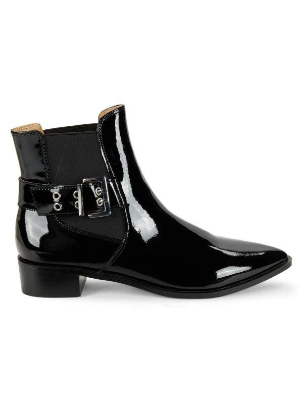 Sage Patent Leather Chelsea Boots – On Sale Now with Up to 59% Off