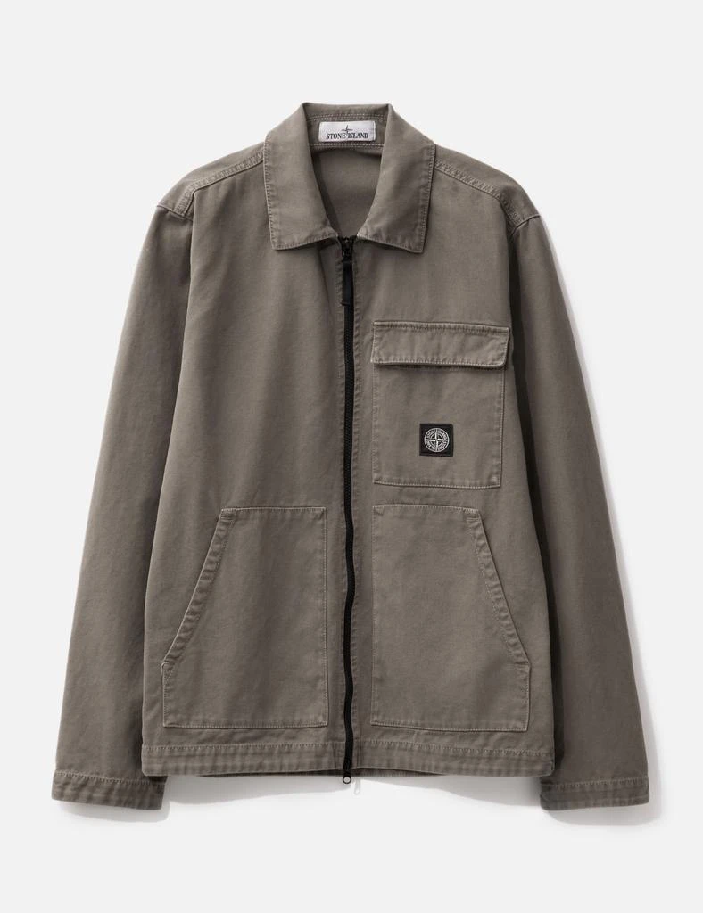 Stone Island Garment Dyed Overshirt 1