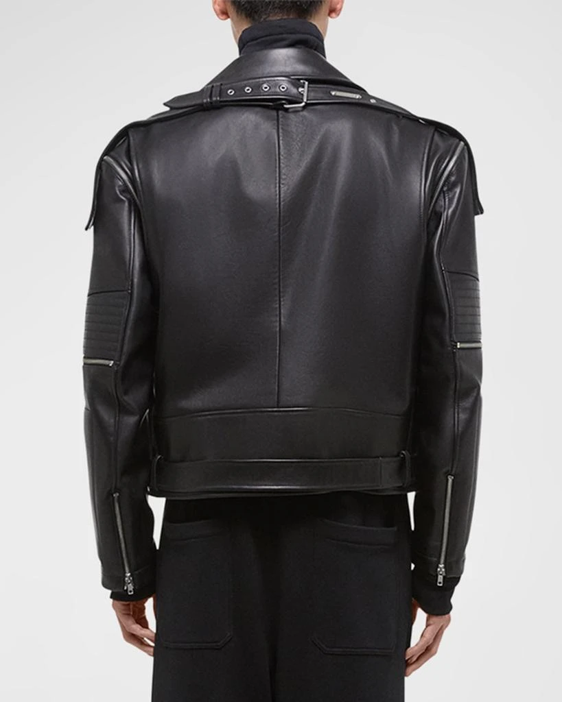 Helmut Lang Men's Astro Leather Biker Jacket 4